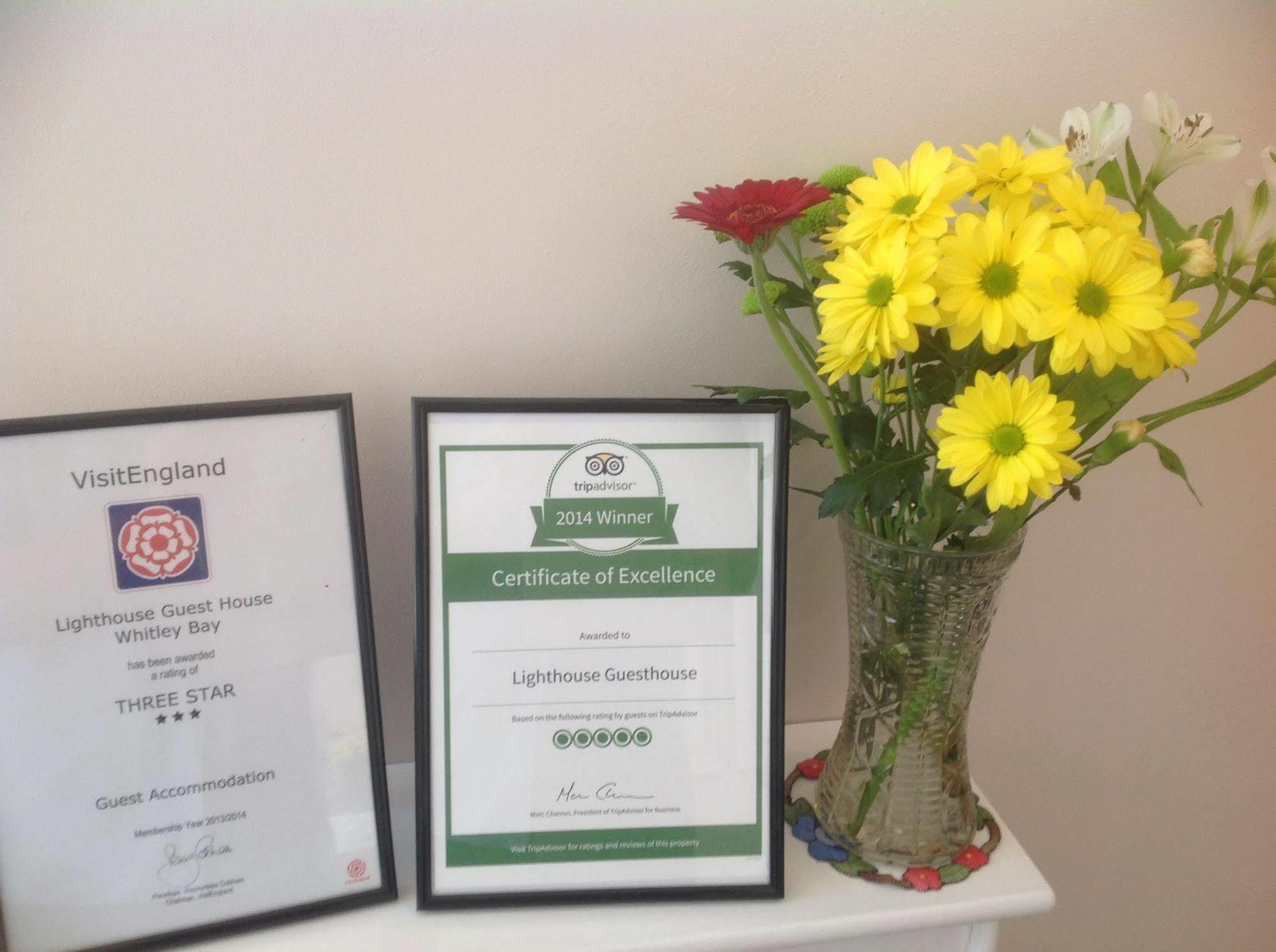 Lighthouse Guest House Whitley Bay Εξωτερικό φωτογραφία